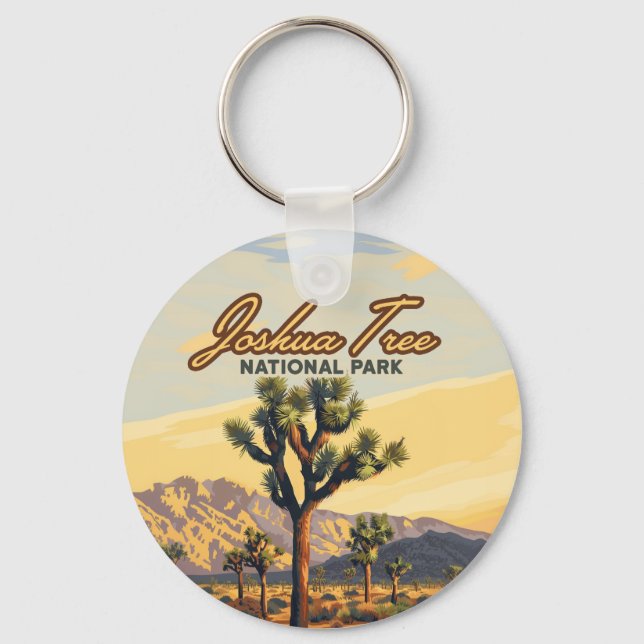 Porte-clés Joshua Tree National Park California Desert (Recto)