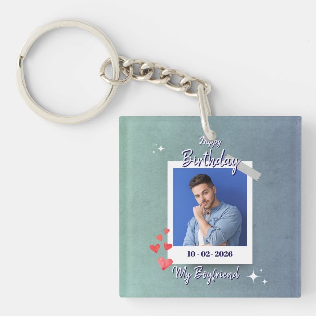 Porte-clés Jote My Boyfriend Anniversaire Cadeau Design (Devant)