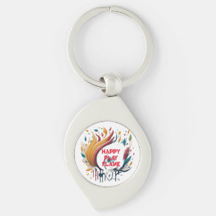 Porte-clés Jouer à la flamme