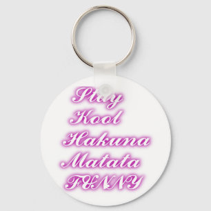 Porte-clés Jouer Cool Hakuna Matata .png