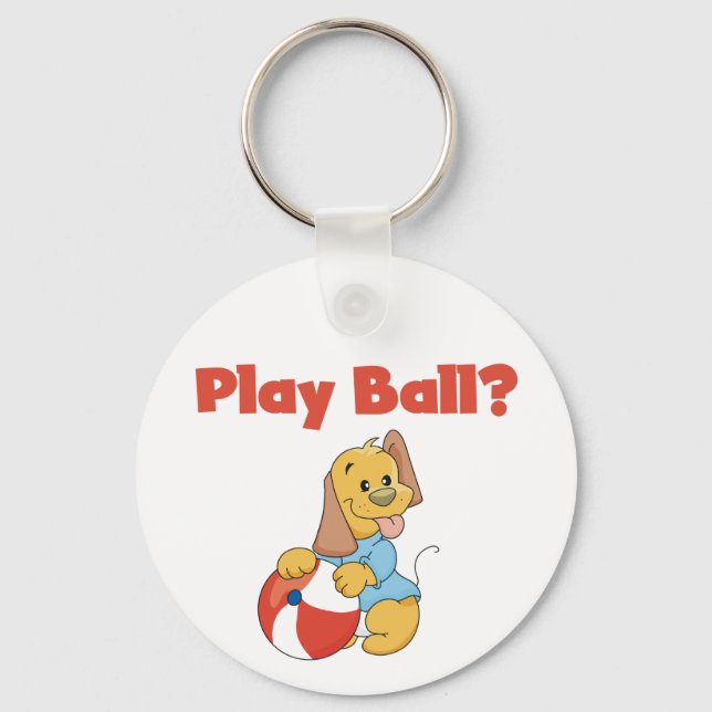 Porte-clés Jouer T-shirts et cadeaux de bal (Recto)