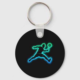Porte-clés Joueur Badminton Navette Hommes Garçons Badminton