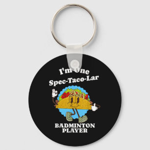 Porte-clés Joueur de badminton Citation drôle d'appréciation 
