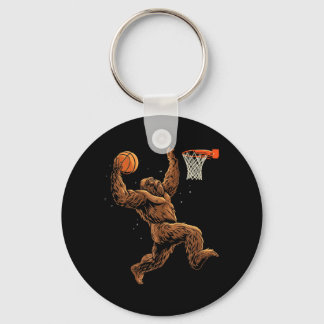 Porte-clés Joueur de baseball Bigfoot Sasquatch drôle Bball