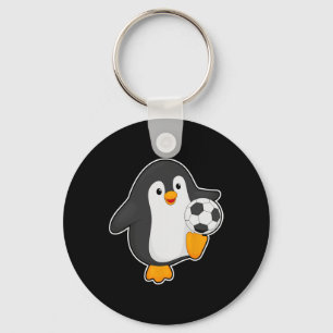 Porte-clés Joueur de football Pingouin Football Sports 