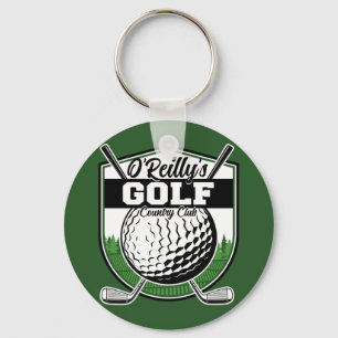 Porte-clés Joueur de golf Pro Golf Country Club