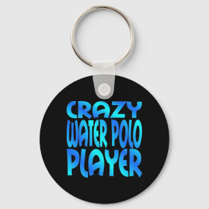 Porte-clés Joueur de polo d'eau folle