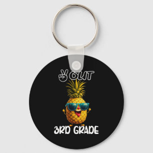 Porte-clés Jour de 3e année Paix Out 3e année Funny Graduat