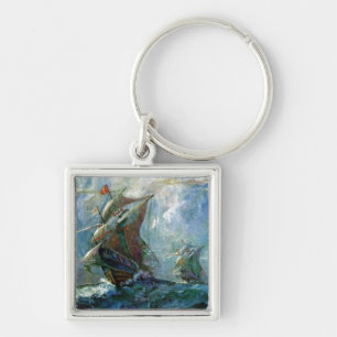 Porte-clés Jour de Columbus