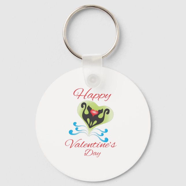 Porte-clés Jour de la Saint Valentin (Recto)