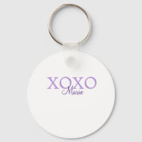 Jour de la Saint Valentin Xoxo ajouter nom pastel 
