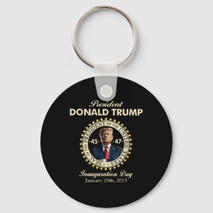 Porte-clés Jour de l'investiture du président Donald Trump 20