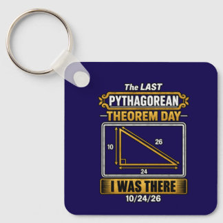 Porte-clés Jour de Pythagore