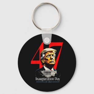 Porte-clés Jour d'investiture du président Trump 2025