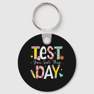Porte-clés Jour du test, vous avez ça pour les enfants étudia