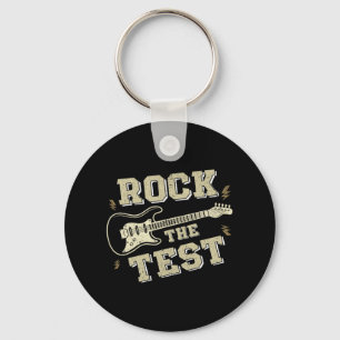 Porte-clés Jour Enseignant Rock Le Test Guitare Enseignant Te