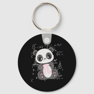 Porte-clés Jour Pi 3.14159 Algebra Mathématique Anime Panda O