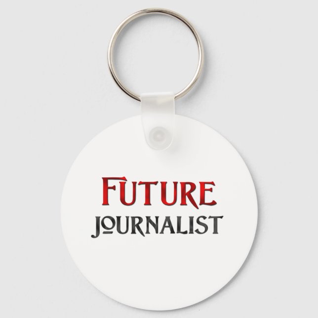 Porte-clés Journaliste du futur (Recto)