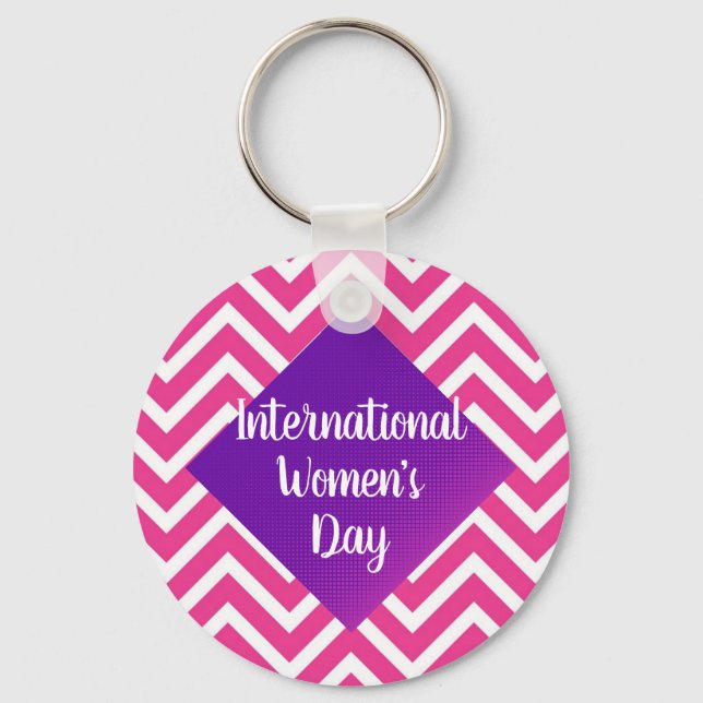 Porte-clés Journée internationale de la femme (Recto)