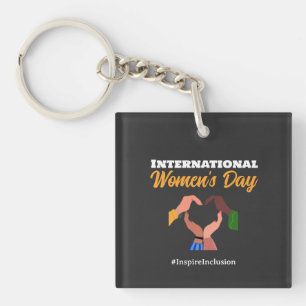 Porte-clés Journée internationale de la femme 2025 inclusion