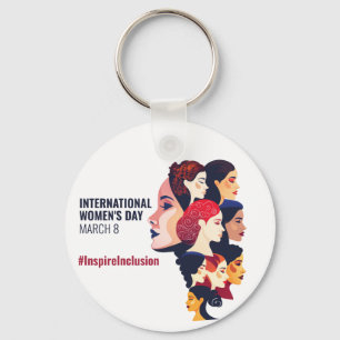 Porte-clés Journée internationale de la femme IWD 8 mars