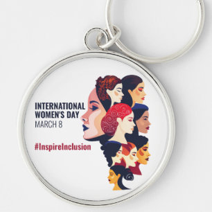 Porte-clés Journée internationale de la femme IWD 8 mars