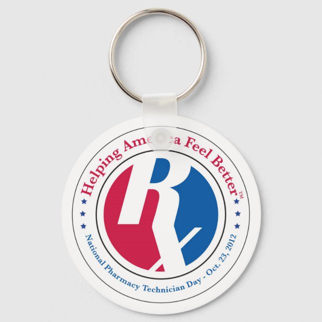 Porte-clés Journée nationale des techniciens en pharmacie 201 (Recto)