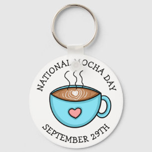 Porte-clés Journée nationale Mocha 29 septembre   Vacances am