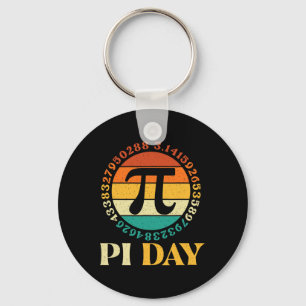 Porte-clés Journée Pi - Pi Day Math Lover Pi Symbole Science
