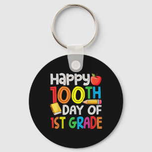 Porte-clés Jours Smarter Première Année 100e Jour de l'école