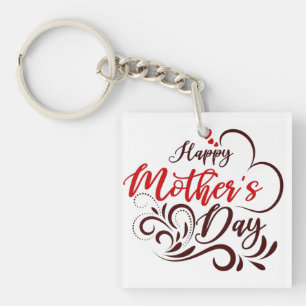 Porte-clés Joyeuse Fête des Mères Design élégant-23331 Pillar