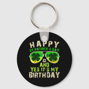Porte-clés Joyeuse Saint-Patrick Anniversaire Saint-Paddy Fem