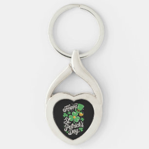Porte-clés Joyeuse Saint-Patrick Patrimoine Irlandais St Patt