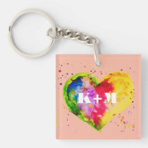 Porte-clés Joyeuse Saint-Valentin Couple Gay LGBT