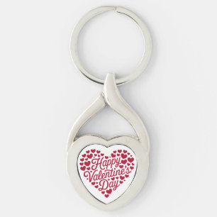 Porte-clés Joyeuse Saint-Valentin Saint-Valentin Amour Cœur