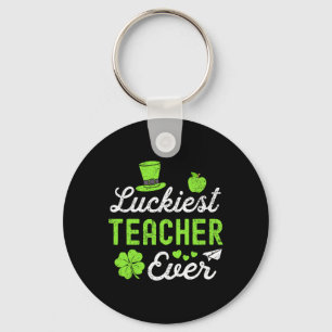 Porte-clés Joyeuse St Patrick Chanceux Professeur Ever Lucky