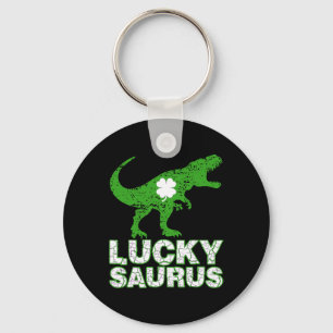 Porte-clés Joyeuse St Patricks Day Luckysaurus Dinosaure Sham