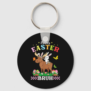 Porte-clés Joyeuses Pâques Frangin Panier d'oreilles de lapin