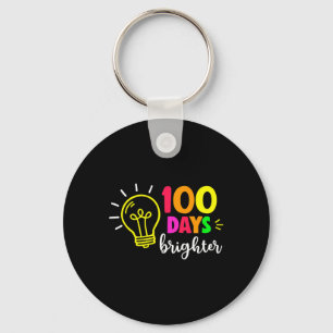 Porte-clés Joyeux 100ème Jour De L'École 100 Jours Filles Plu