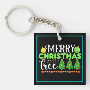 Porte-clés Joyeux arbre de Noël-34564
