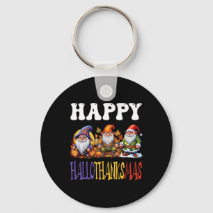 Porte-clés Joyeux Hallothanksmas Halloween Thanksgiving Chris
