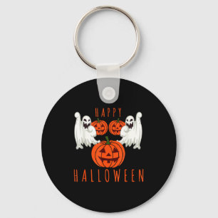 Porte-clés Joyeux halloween jack o lanterne fantômes effrayan