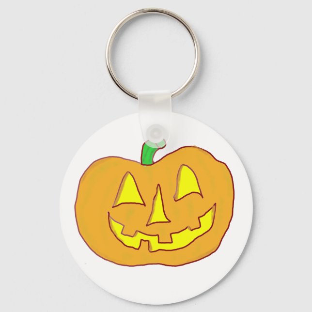 Porte-clés Joyeux Jack O'Lantern (Recto)
