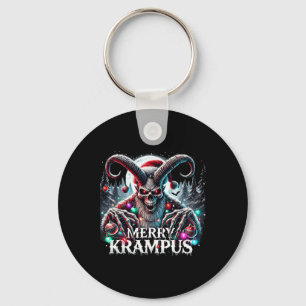 Porte-clés Joyeux Krampus Noël Krampus Vient En Ville