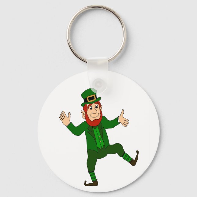 Porte-clés Joyeux Leprechaun (Recto)