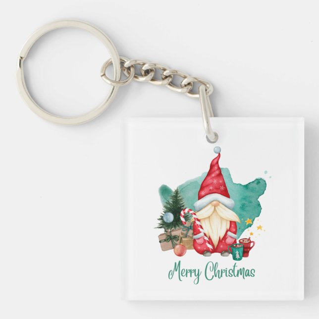 Porte-clés joyeux noël (Devant)