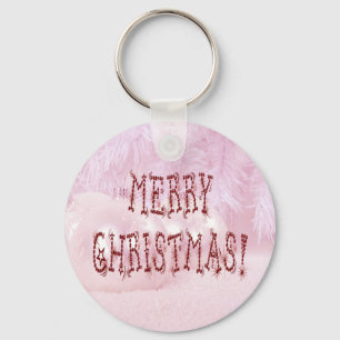 Porte-clés Joyeux Noël Bauble et Stars Police