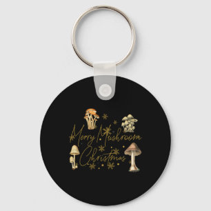 Porte-clés Joyeux Noël Champignon