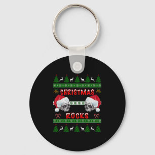 Porte-clés Joyeux Noël ROCKS Vilain Sweat de Noël