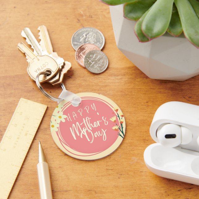 Porte-clés Joyeux porte - clé de la fête des mères (Bureau)